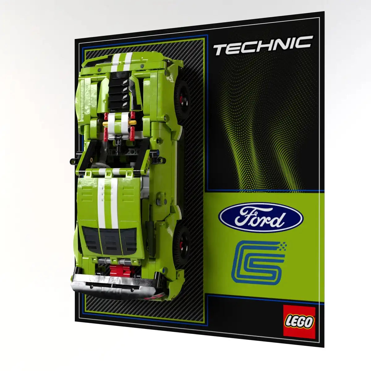 Wall Display Panel For LEGO Ford Mustang Shelby GT500 42138