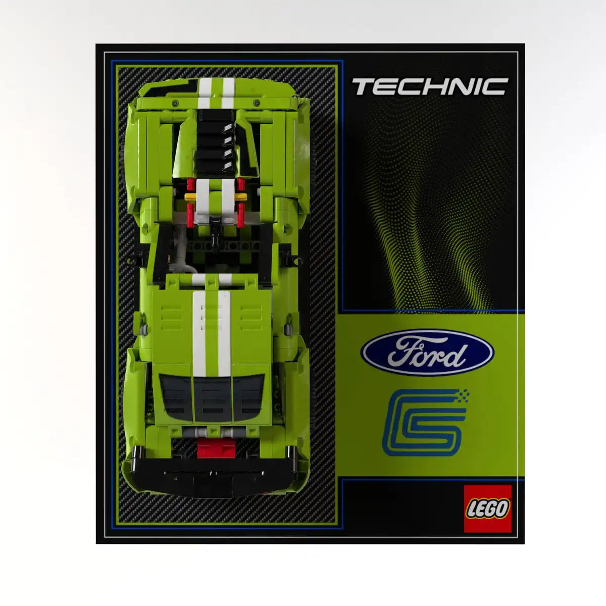Wall Display Panel For LEGO Ford Mustang Shelby GT500 42138