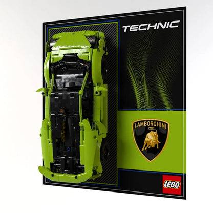 Wall Display Panel For LEGO Lamborghini Huracán Tecnica 42161