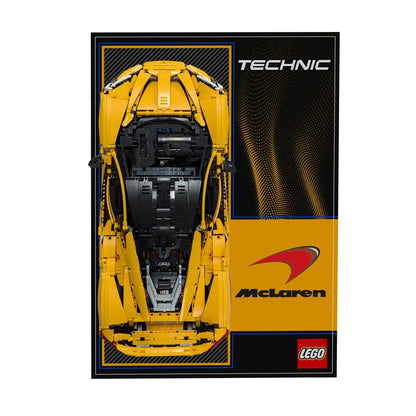 Wall Display Panel For LEGO McLaren P1 42172