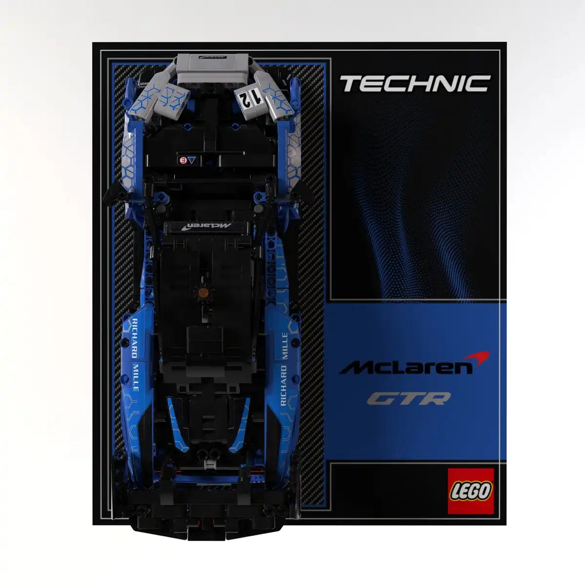 Wall Display Panel For LEGO McLaren Senna GTR 42123
