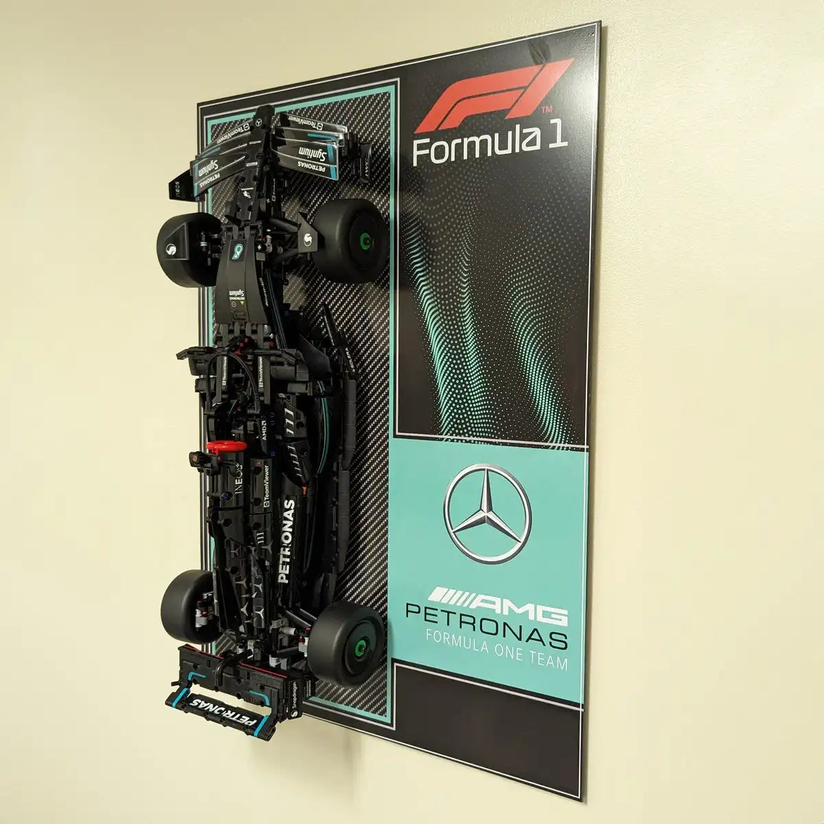 Wall Display Panel For LEGO Mercedes-AMG F1 W14 E Performance 42171