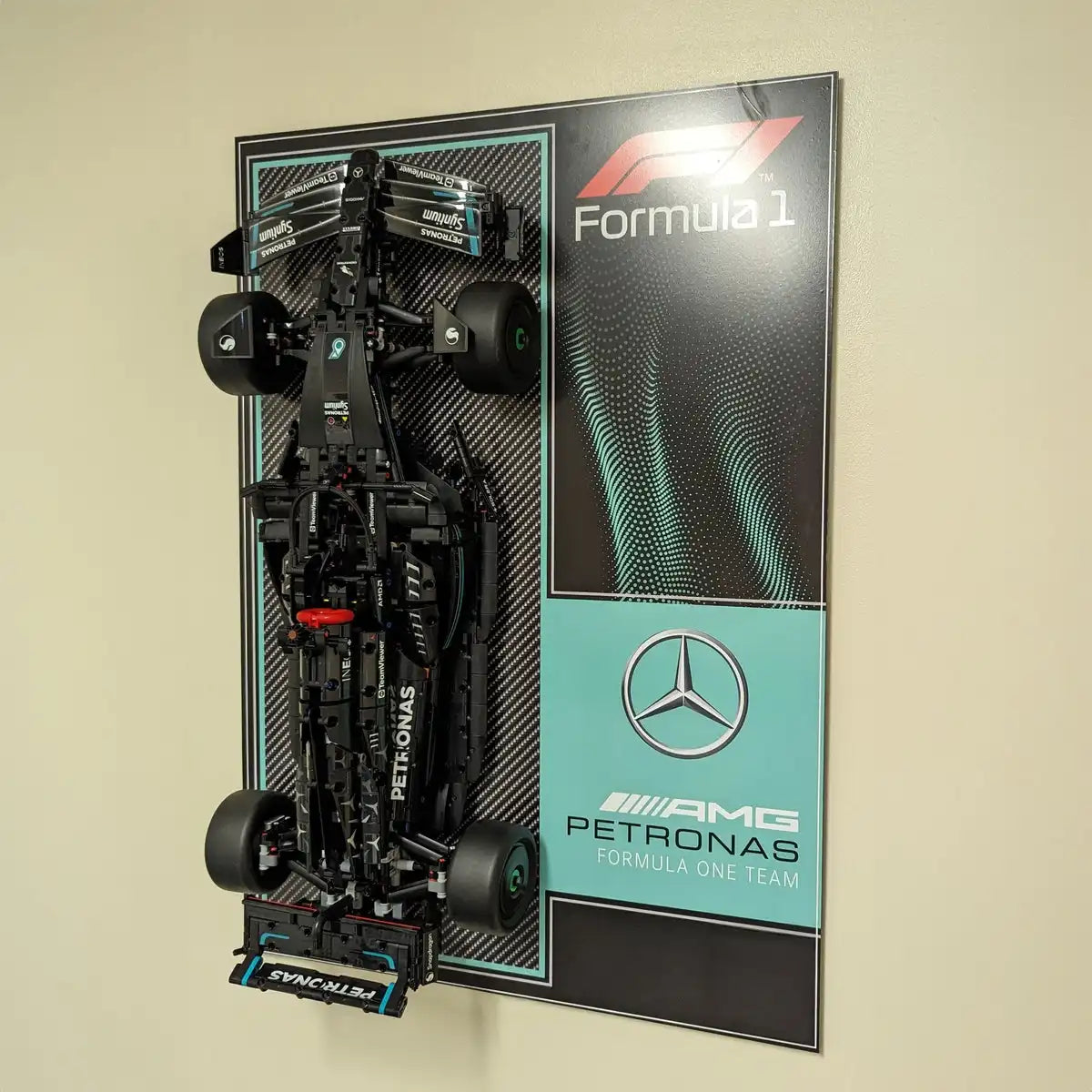 Wall Display Panel For LEGO Mercedes-AMG F1 W14 E Performance 42171