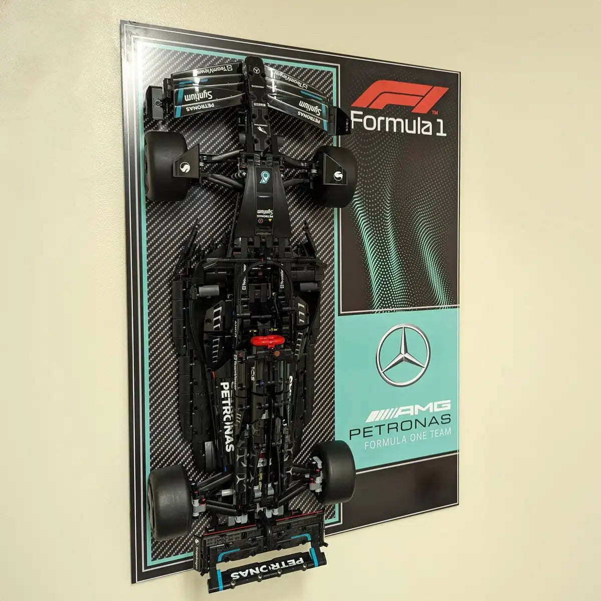 Wall Display Panel For LEGO Mercedes-AMG F1 W14 E Performance 42171