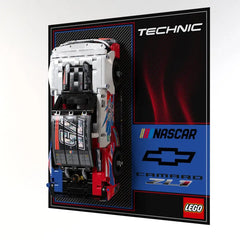 Wall Display Panel For LEGO NASCAR Next Gen Chevrolet Camaro ZL1 42153