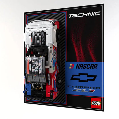 Wall Display Panel For LEGO NASCAR Next Gen Chevrolet Camaro ZL1 42153