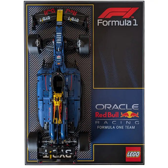 Wall Display Panel For LEGO Oracle Red Bull Racing RB20 F1 Car 42206