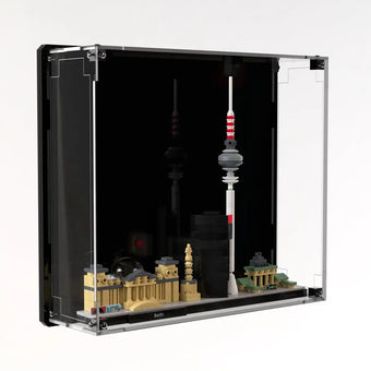 Wall Mounted Display Case For LEGO® Architecture Berlin 21027