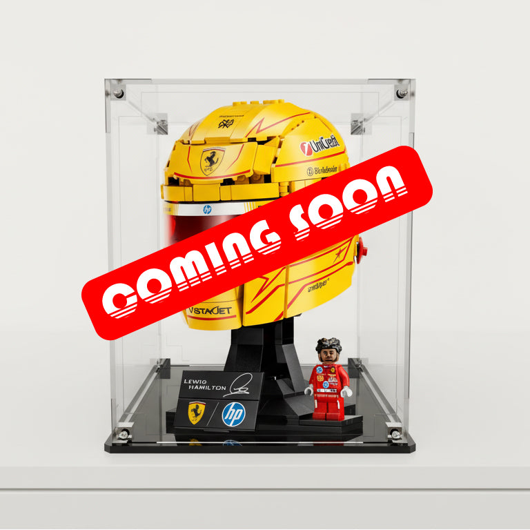 Display Case For LEGO Scuderia Ferrari Hp Lewis Hamilton Helmet 43022