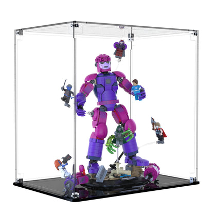 Display Case For LEGO Epic Battle: Avengers: Doomsday 76348 with clear back panel – Brick In It – Photo 2