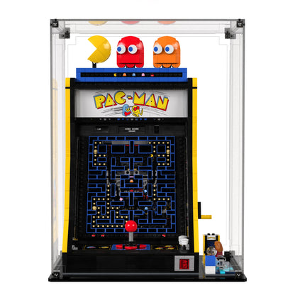 Display Case For LEGO Pac-man Arcade 10323 with clear back panel – Brick In It – Photo 1