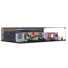 Display Case For LEGO Star Trek: U.s.s. Enterprise Ncc-1701 Bridge 11385 with printed backdrop – Brick In It – Photo 2