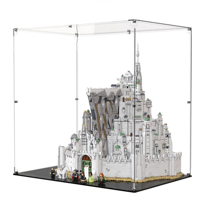 Display Case For LEGO The Lord Of The Rings: Minas Tirith 11377 with clear back panel – Brick In It – Photo 3