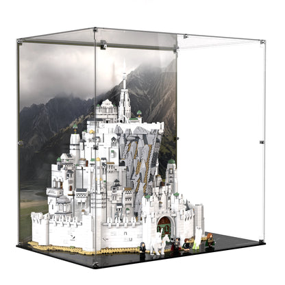 Display Case For LEGO The Lord Of The Rings: Minas Tirith 11377 with printed backdrop – Brick In It – Photo 2