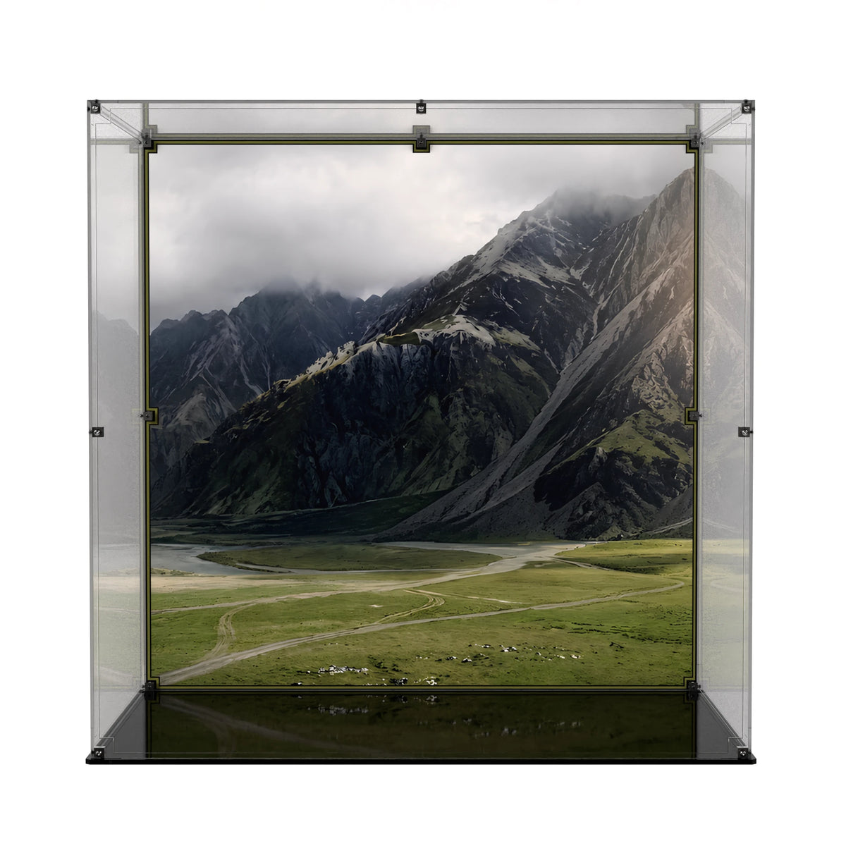 Display Case For LEGO The Lord Of The Rings: Minas Tirith 11377 with printed backdrop – Brick In It – Photo 4
