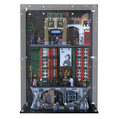 Display Case For LEGO The Ministry Of Magic – Collectors' Edition 76476 with printed backdrop – Brick In It – Photo 1